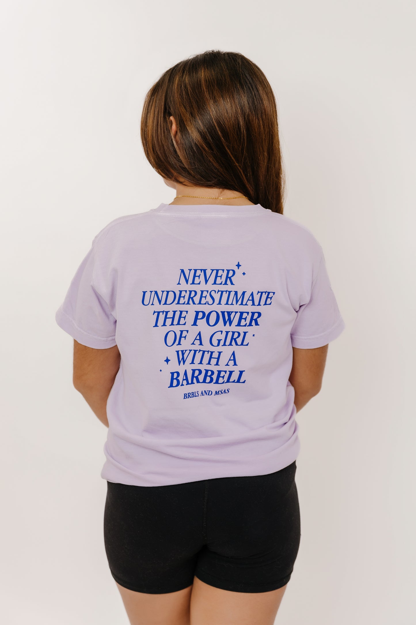 Never Underestimate the Power of a Girl with a Barbell Kids