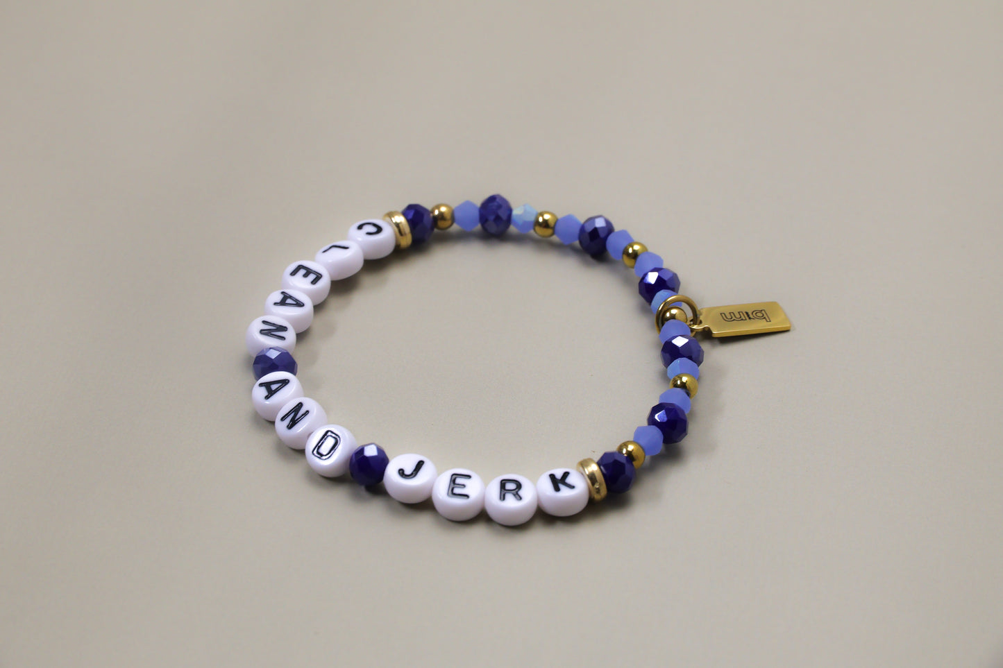 Clean and Jerk Bracelet (Blue)