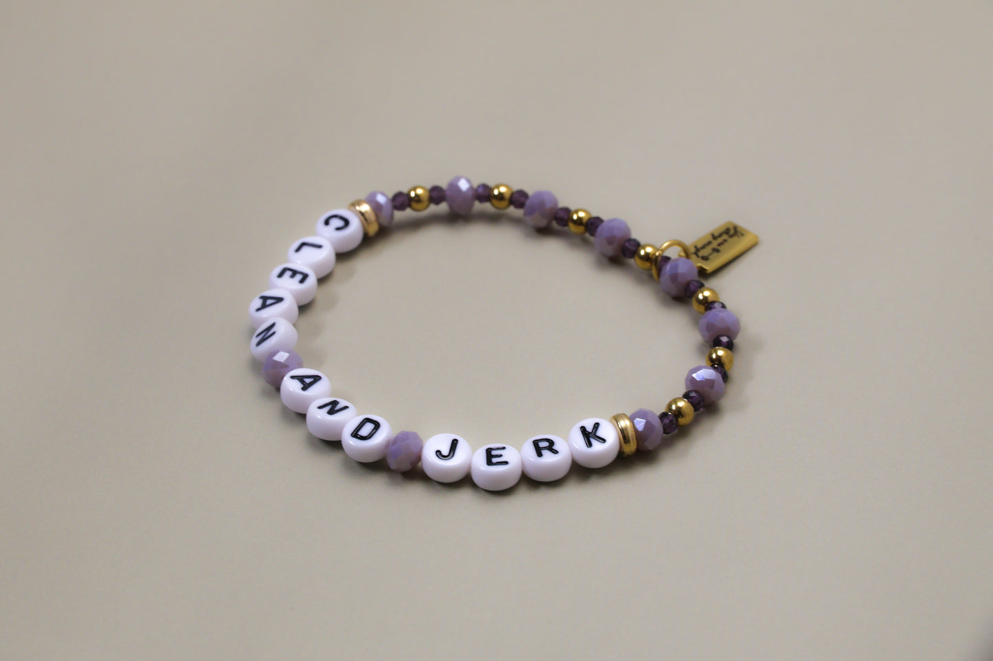 Clean and Jerk Bracelet (Purple)