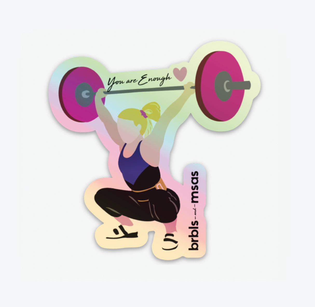 Snatch Girl I Holographic Sticker