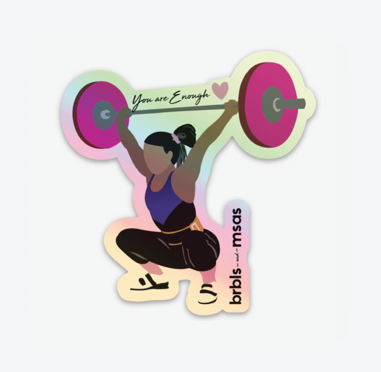 Snatch Girl II Holographic Sticker