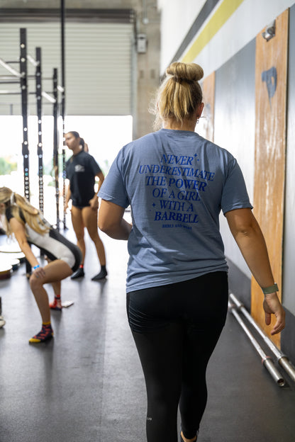Never Underestimate the Power of a Girl with a Barbell