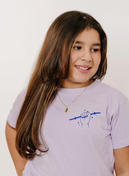 Stainless Steel Barbell Personalized Tag Necklace GOLD