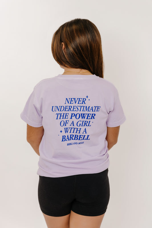 Never Underestimate the Power of a Girl with a Barbell Kids