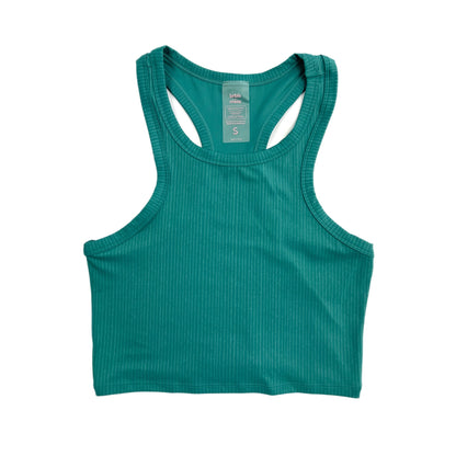 Tight Crop Tank Teal