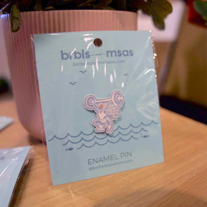 Snatch Mermaid Enamel Pin